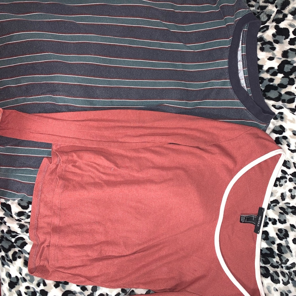 Oversized Tee & Long Sleeve Target/Forever 21 Bundle